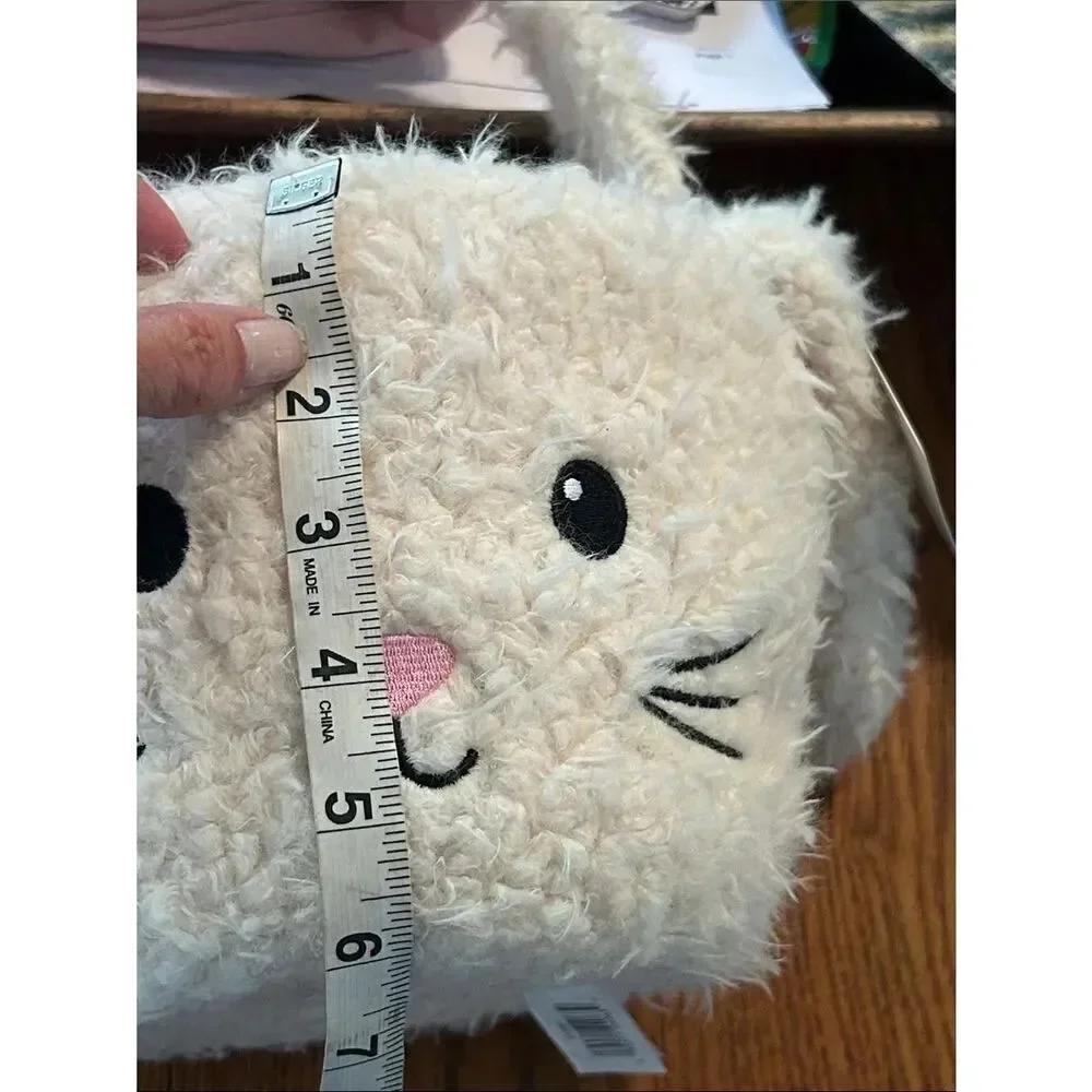 🆕 Kids Plush Bunny 🐰 Handbag 🐥 in basket 🧺 Shaggy Cute 🥰 Bonus Eggs 🥚🥚